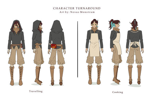 Dyrie : Character Design