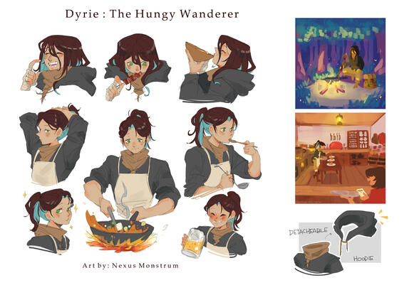 Dyrie : Character Design