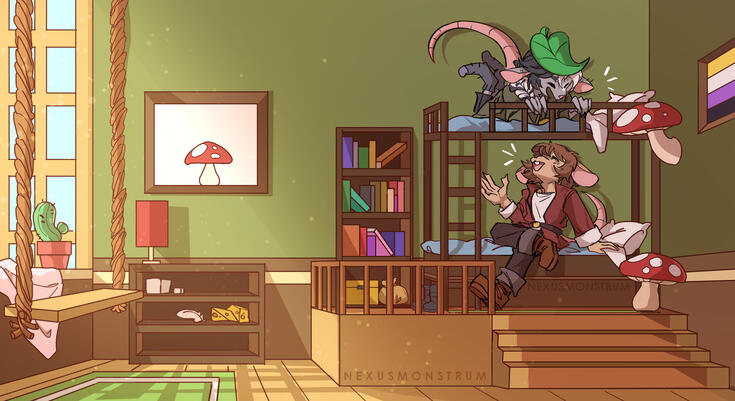 OLIVER AND SNIFFERISH RATS SMP